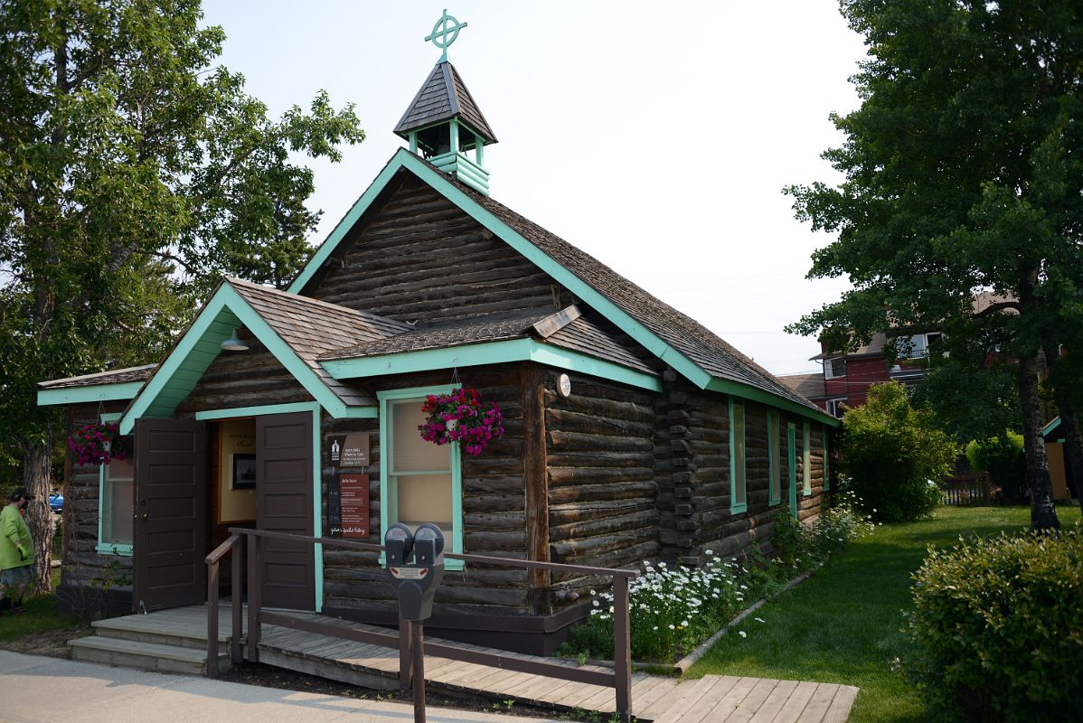 02A The Old Log Church From the Outside In Whitehorse Yukon